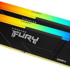 Memorie RAM Kingston Fury Beast, DIMM, DDR4, 16GB, 3200MHz, CL16, 1.35V, Kit
