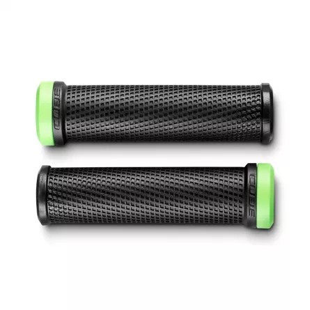 Mansoane Cube Race SL - 132 mm, Negru-Verde Ultimate FactoryBikes