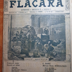 flacara 8 noiembrie 1914-victor eftimiu.art. primul razboi mondial