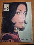cinema septembrie 1969 - interviu sergiu nicolaescu