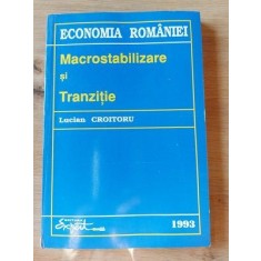 Macrostabilizare si tranzitie Lucian Croitoru