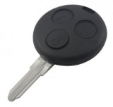 Carcasa cheie cu 3 butoane Topautochei&reg; pentru Mercedes Benz Smart Fortwo, Aftermarket