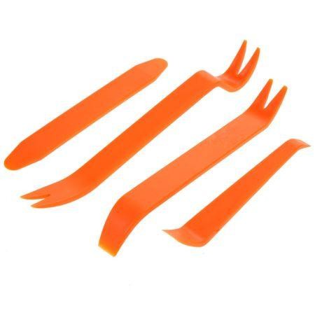 Set scule demontare panouri auto, plafoniere , trimuri , plastice auto , nu zgarie ,flexibile, din abs dur