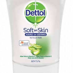 Rezerva sapun lichid antibacterian Dettol Aloe Vera, 250 ml