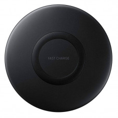 Incarcator Wireless Samsung EP-P1100BB Charger Pad Slim Black foto