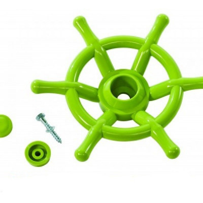 Timona din plastic pentru spatii de joaca KBT, rezistenta la intemperii si UV, Verde foto
