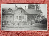 Fotografie, casa Inspectoratului Silvic din Poaiana Tapului, 1927