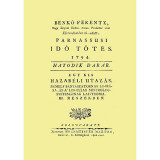 Esztendőnk&eacute;nt ki-adott parnassusi időt&ouml;lt&eacute;s 1794 - Benkő Ferencz