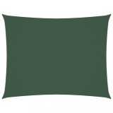 Cumpara ieftin Parasolar verde inchis 3,5x4,5m tesatura oxford dreptunghiular