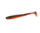Năluca soft Crazy Fish Vibro Worm 100mm culoare 8d Squid