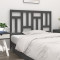 Gossi tablie de pat, gri, 205,5x4x100 cm, lemn masiv de pin