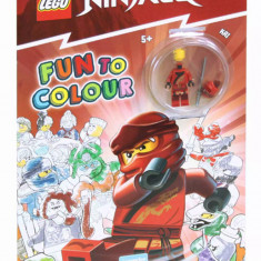 Carte de colorat - Lego Fun to Colour Ninjago Kai