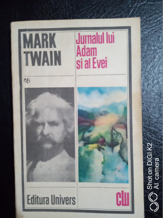 Jurnalul lui Adam si al Evei-Mark Twain