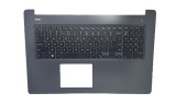 Carcasa superioara cu tastatura palmrest Laptop, Dell, Gaming G3 17 3779, P35E, 0D6NDW, GGVTH, 356C6, cu iluminare, layout US