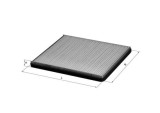 MAHLE LA 143 Filtru, aer habitaclu
