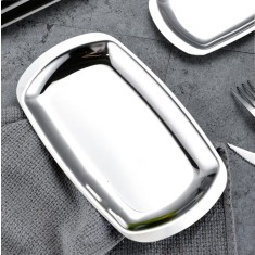 Tava Dreptunghiulara Inox Bar, 19x10.5 cm