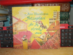 ANA BLANDIANA - INTAMPLARI DE PE STRADA MEA , ILUSTRATII DOINA BOTEZ , 1988 foto