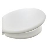 Capac WC din MDF, Kadda KT-030MDP, alb mat, inchidere standard, 368 x 430 mm