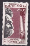 Volta 1967 Albert Schweitzer MI 218 MNH