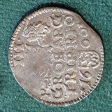 Polonia III GROSCHEN , trojak 1600 , argint
