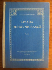 Serafim Man - Livada duhovniceasca. Predici (1990, editie cartonata) foto