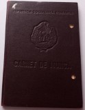 Carnet de munca , RSR