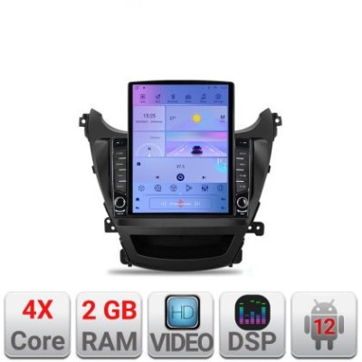 Navigatie HHyundai Elantra 2013-2015 K-359 ecran tip TESLA 9.7&amp;quot; cu Android Radio Bluetooth Internet GPS WIFI 2+32 DSP Q CarStore Technology foto