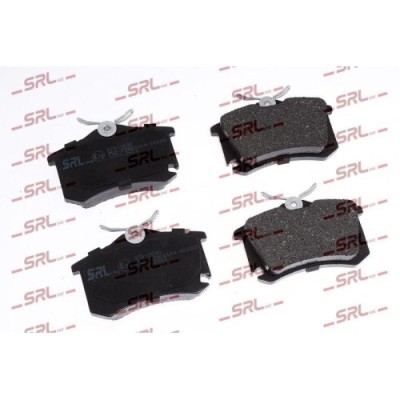 Placute frana Audi A2 (8z0) 02.00-08.05; Seat Toledo 3 (5p2) 04.04-05.09; Vw Golf 5 (1k1) 10.03-07.10, Spate, SRLine foto