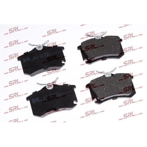 Placute frana Audi A2 (8z0) 02.00-08.05; Seat Toledo 3 (5p2) 04.04-05.09; Vw Golf 5 (1k1) 10.03-07.10, Spate, SRLine