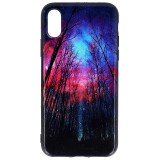 Husa iPhone X/XS, TPU+PC, UV Print, Model 10, Protectie Premium