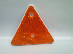 Triunghi portocaliu reflectorizant Cod: TR014 Automotive TrustedCars foto