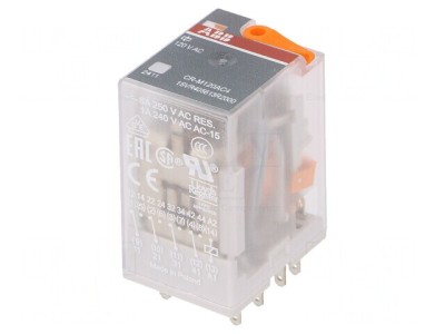 Releu Electromagnetic 4PDT 120VAC 6A foto