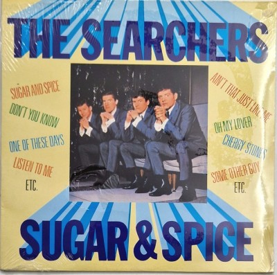 The Searchers &amp;lrm;&amp;ndash; Sugar &amp;amp; Spice _ NM / VG+ vinil, LP disc muzica pop rock _ PRT, Germania, 1987 foto
