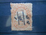 1863 COLONII BRITANICE TASMANIA,VALOAREA MARE DIN SET