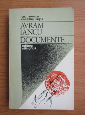 RANCA / NIȚU - AVRAM IANCU - DOCUMENTE foto