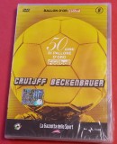 DVD fotbal (50 de ani de BALONUL de AUR)) + brosura - jucatorii CRUIJFF si BECKENBAUER (Sigilat)