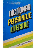 Constanta Barboi - Dictionar de personaje literare pentru gimnaziu si liceu (Editia: 1995)