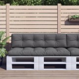 vidaXL Perne de paleți, 2 buc., antracit, material textil