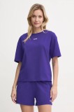 HUGO tricou lounge culoarea violet