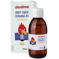 Supliment alimentar Dodino Sirop Calciu +D3 Alevia 150 ml