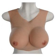 Top Realist cu Sani Mistress, Silicon, Natural, Cupa D, 2.7 kg
