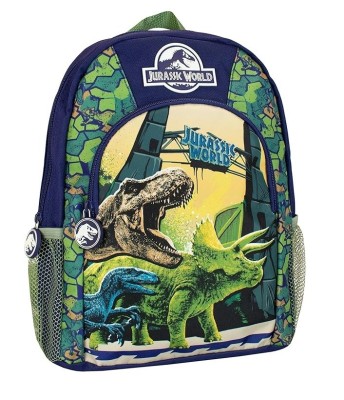 Rucsac de scoala pentru copii Jurassic World, model cu dinozauri, albastru - RESIGILAT foto
