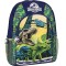 Rucsac de scoala pentru copii Jurassic World, model cu dinozauri, albastru - RESIGILAT