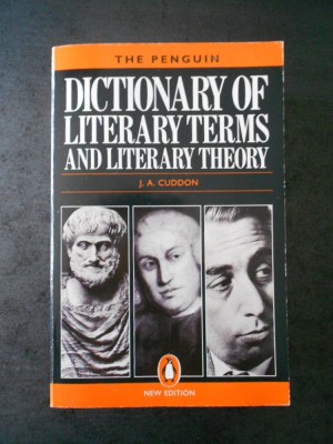 J. A. CUDDON - DICTIONARY OF LITERARY TERMS AND LITERARY THEORY foto
