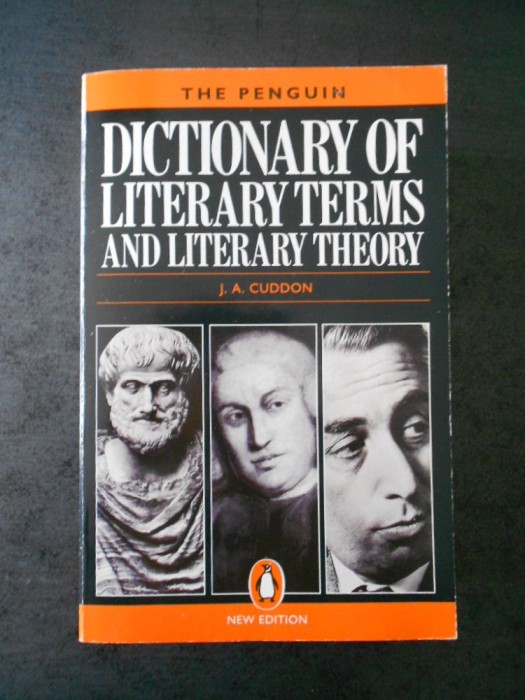 J. A. CUDDON - DICTIONARY OF LITERARY TERMS AND LITERARY THEORY