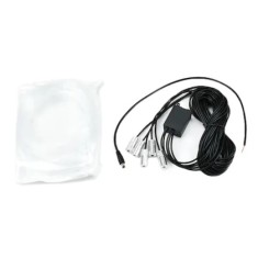 Kit led cu 5 lumini, FOXMAG24, cu alimentare USB, conectivitate wireless, compatibil cu android si IOS, 8m, multicolor