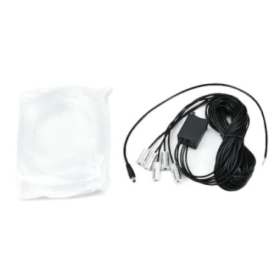 Kit led cu 5 lumini, FOXMAG24, cu alimentare USB, conectivitate wireless, compatibil cu android si IOS, 8m, multicolor foto