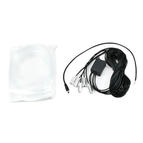 Kit led cu 5 lumini, FOXMAG24, cu alimentare USB, conectivitate wireless, compatibil cu android si IOS, 8m, multicolor