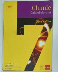 CHIMIE , CAIETUL ELEVULUI , CLASA A VII -A de LUMINITA IRINEL DOICIN ...SILVIA GIRTAN , 2020