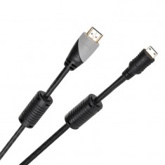 Cablu Cabletech HDMI - RJ-45 5m Black foto